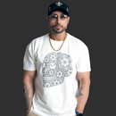 Mandala skull offwhite t-shirt