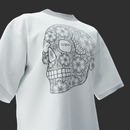 Mandala skull offwhite t-shirt