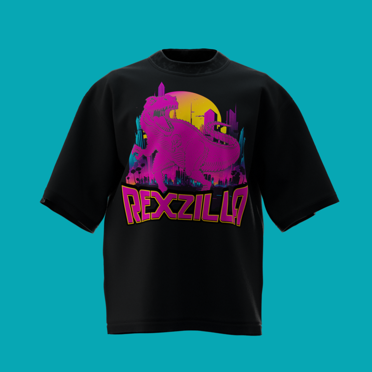 Rexzilla t-shirt black