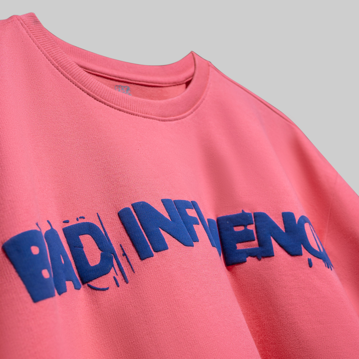 Bad influence peach puff t-shirt