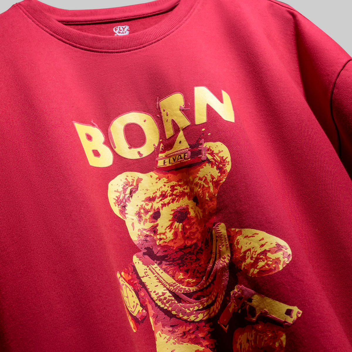 Born rich puff t-shirt