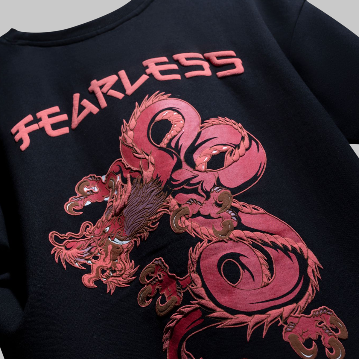 Fearless dragon puff t-shirt