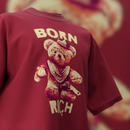 Born rich puff t-shirt